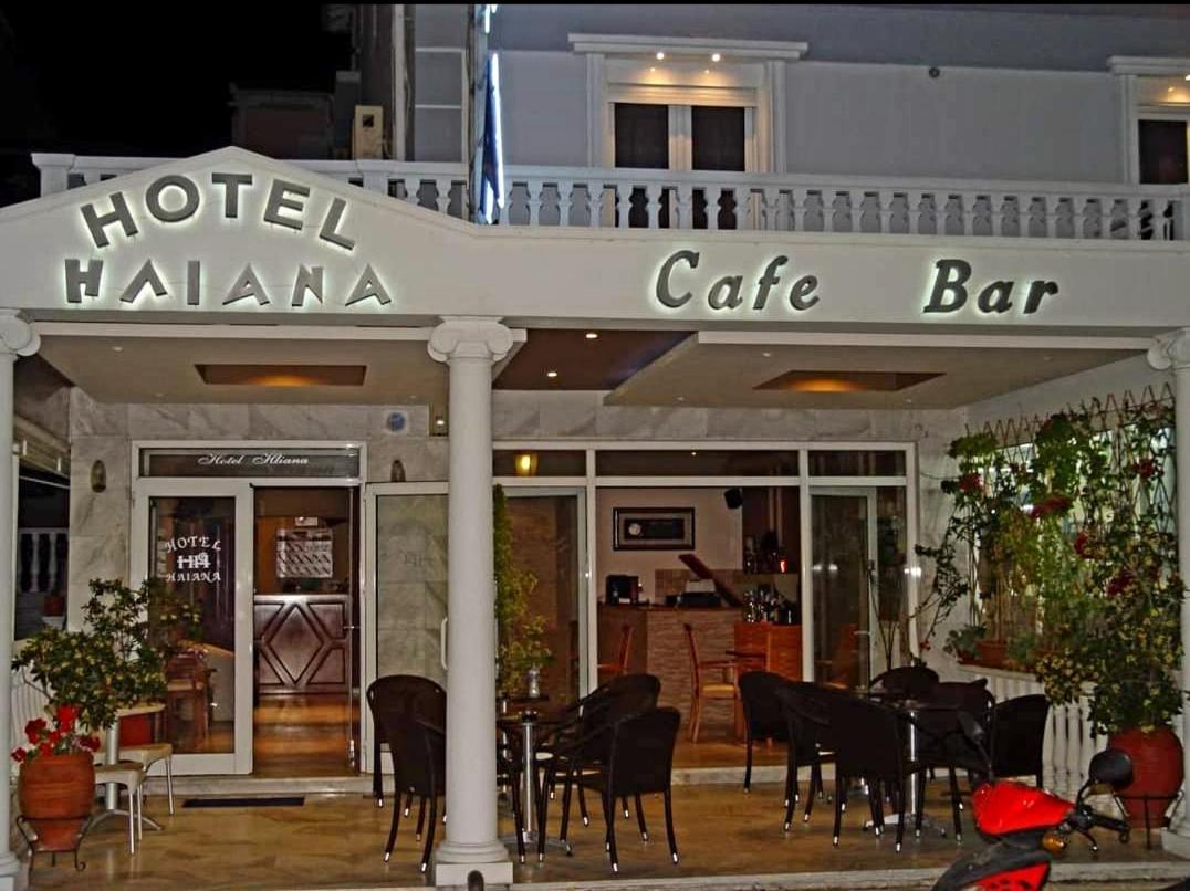 Iliana Hotel Paralia Buitenkant foto