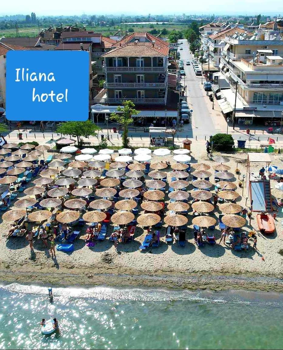Iliana Hotel Paralia Buitenkant foto